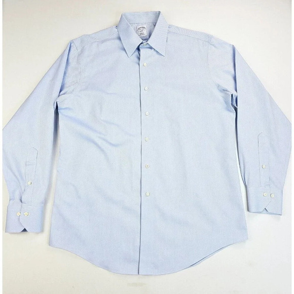 Brooks Brothers Other - Brooks Brothers 346 Regular Fit Size 15.5 4/5 Men's Blue White Stripe L/S Shirt